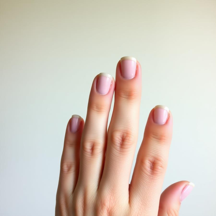 Unhas antes do procedimento